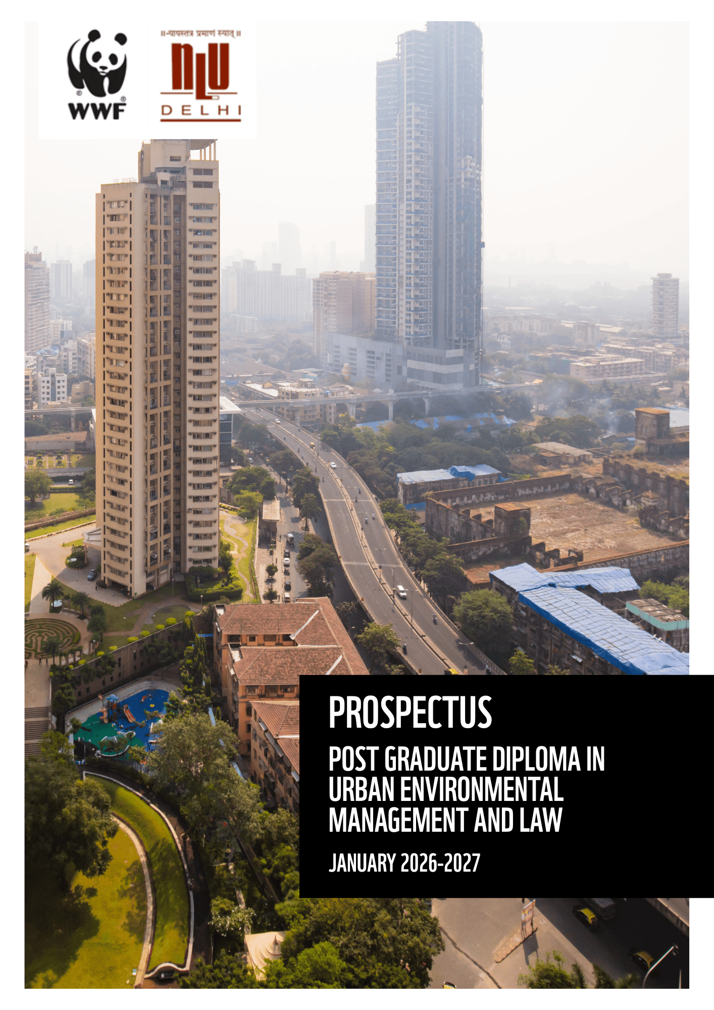 Post Graduate Diploma In Urban Environmental Management and Law